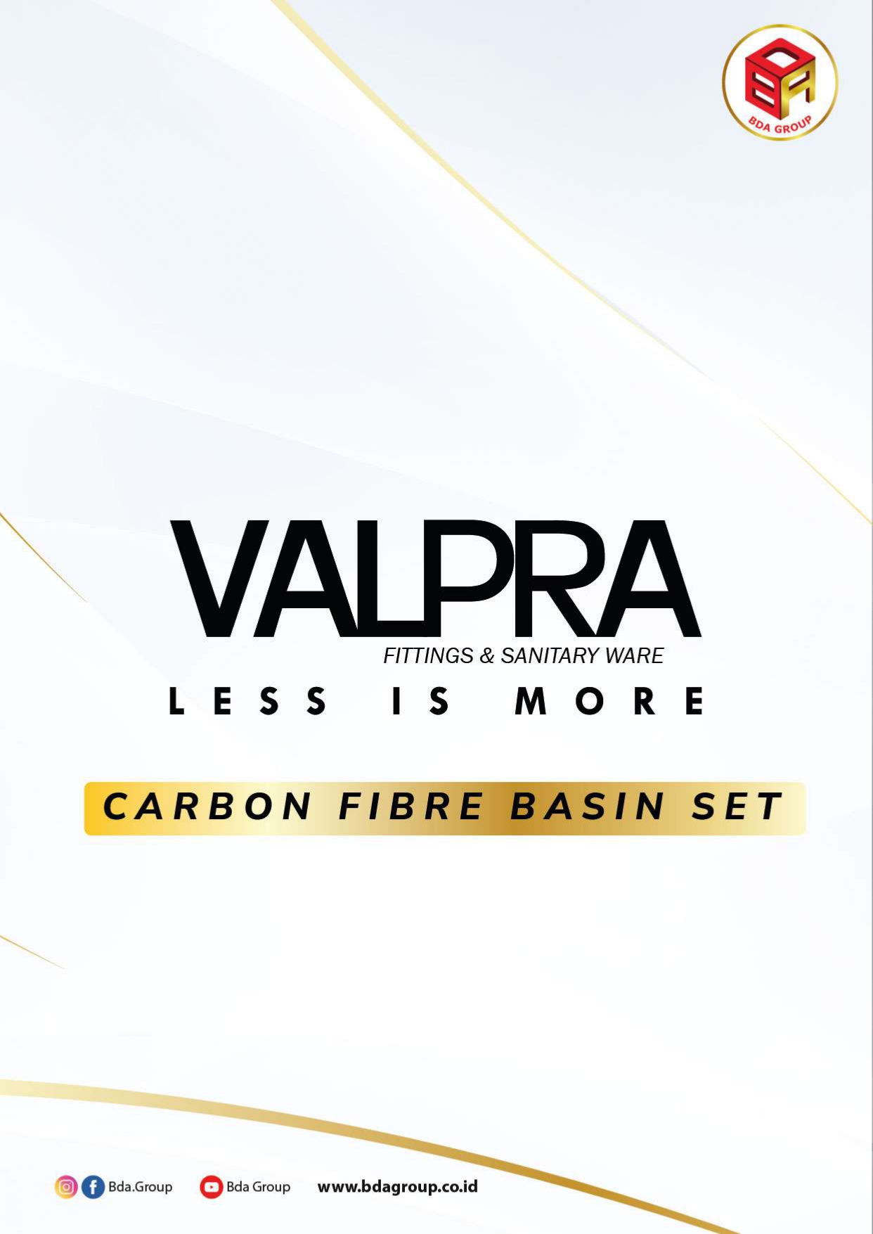 VALPRA Carbon Fibre Basin Set